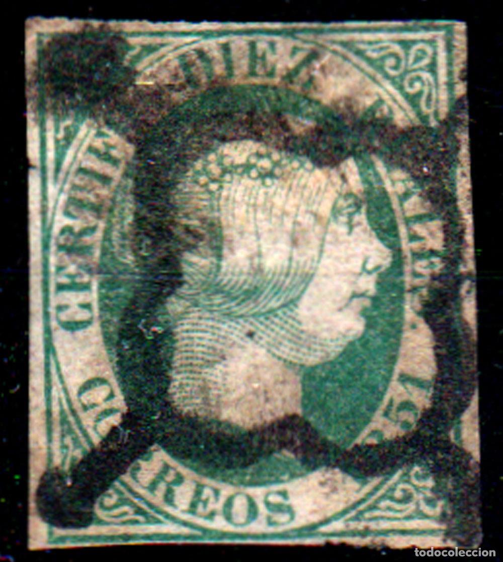 Sellos: Espa&ntilde;a n&ordm; 11. A&ntilde;o 1851 - Foto 1