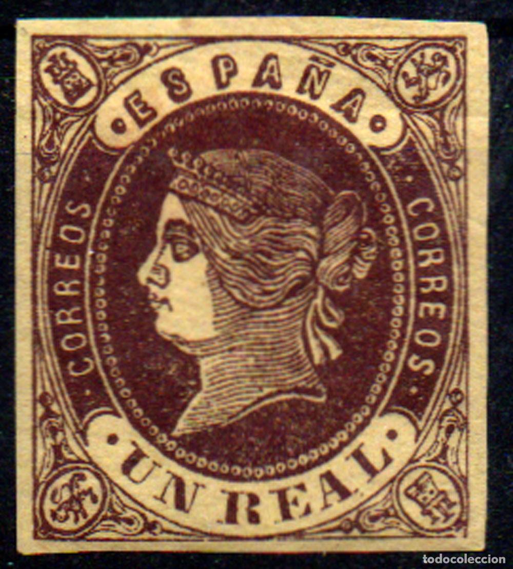 Sellos: Espa&ntilde;a n&ordm; 61.A&ntilde;o 1862 - Foto 1