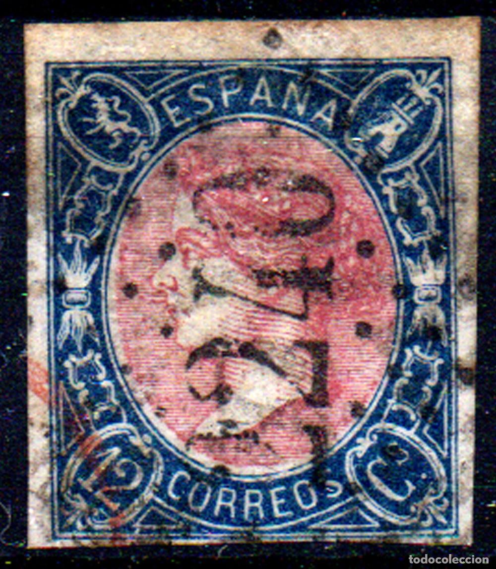 Sellos: Espa&ntilde;a n&ordm; 70. A&ntilde;o 1865 - Foto 1