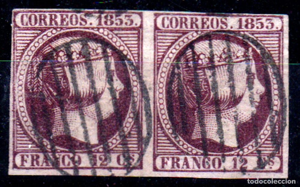 Sellos: Espa&ntilde;a n&ordm; 18. A&ntilde;o 1853 - Foto 1