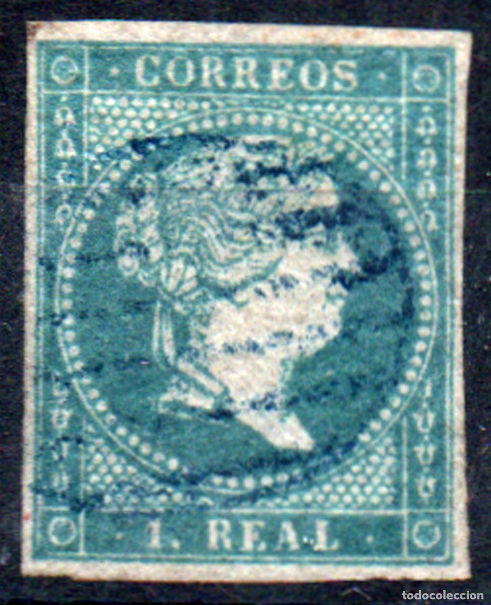 Sellos: Espa&ntilde;a n&ordm; 45. A&ntilde;o 1856 - Foto 1