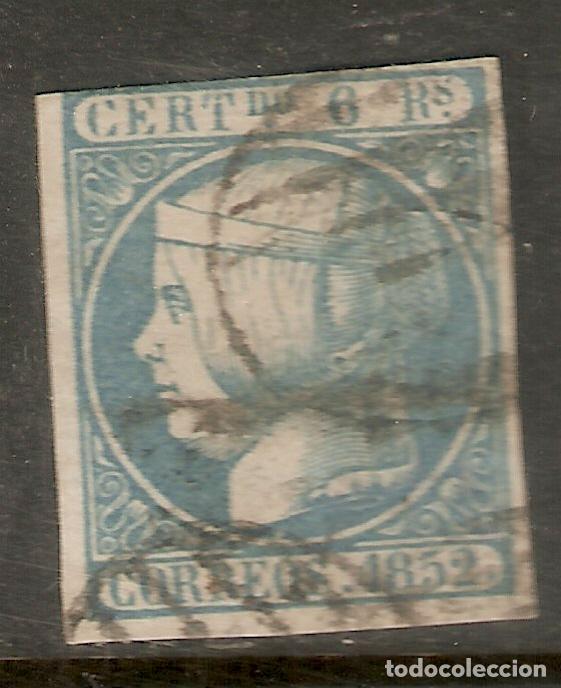 Sellos: ESPA&Ntilde;A 1852 EDIFIL 16&ordm; USADO - Foto 1