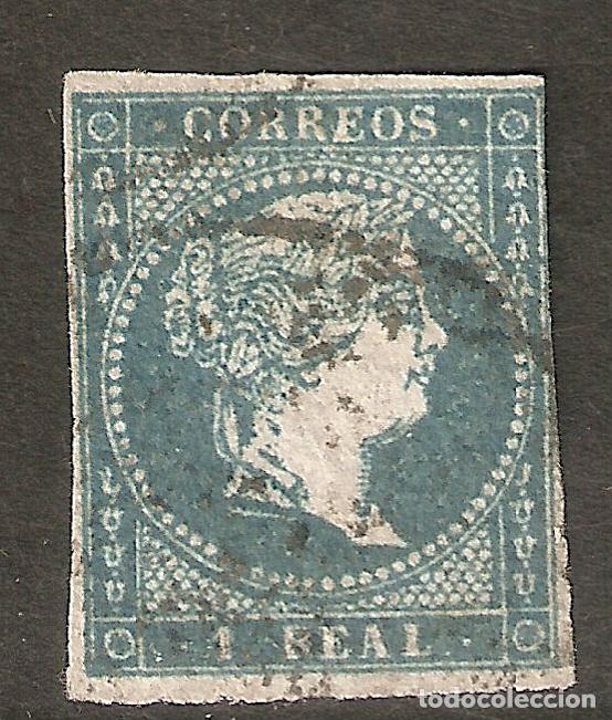 Sellos: ESPA&Ntilde;A 1855 EDIFIL 45&ordm; USADO - Foto 1