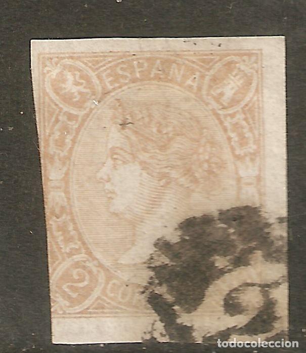 Sellos: ESPA&Ntilde;A 1865 EDIFIL 73A&ordm; USADO - Foto 1
