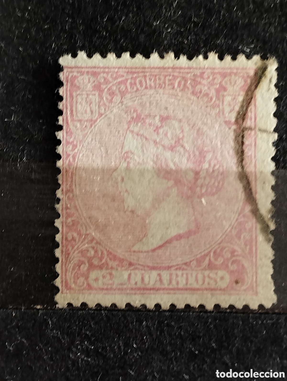 Sellos: Espa&ntilde;a. 1866. Isabel II. Edifil 80. Usado. - Foto 1