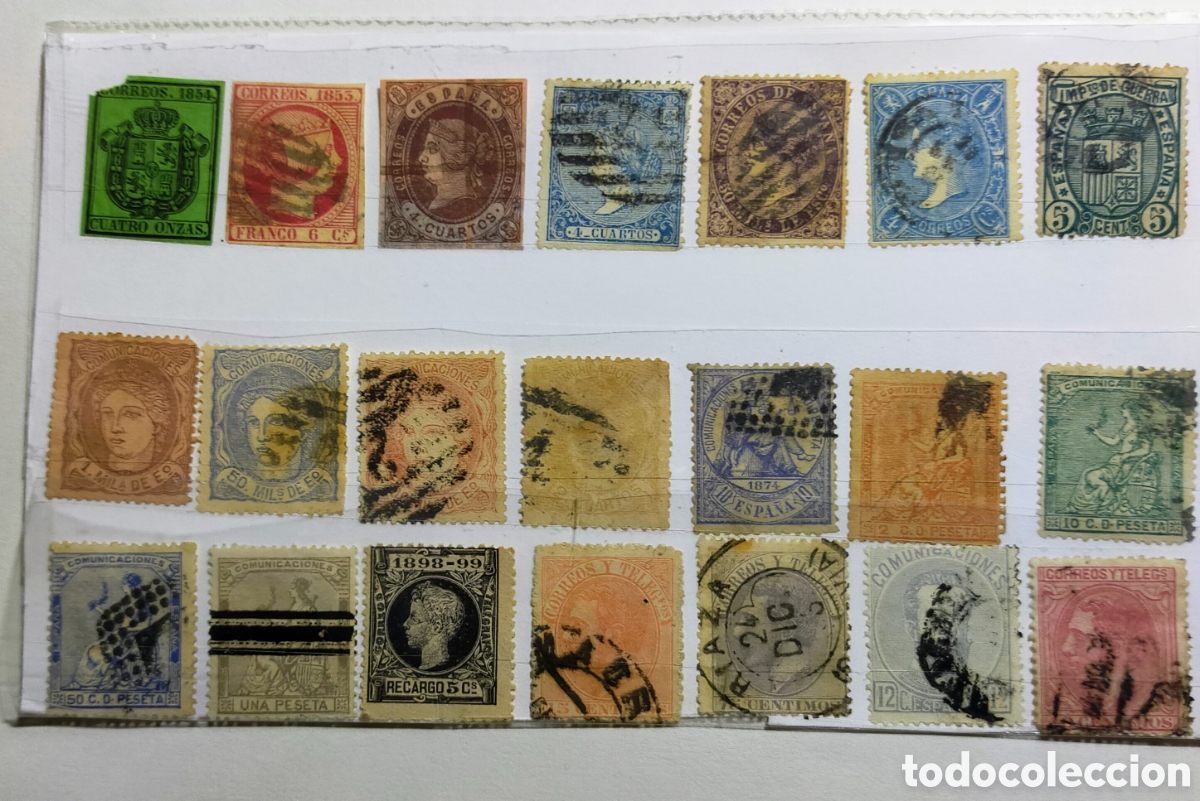 Sellos: Varios de 1854 a 1920 - Foto 1