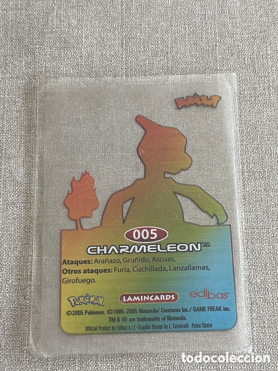 Sellos: Carta Pok&eacute;mon Charmeleon - Foto 2
