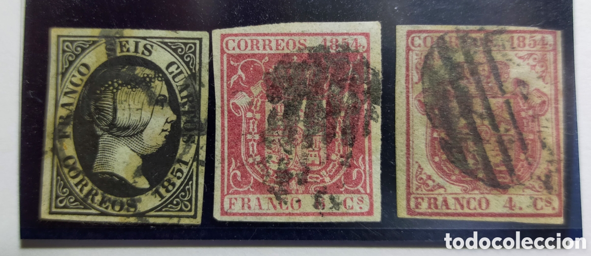 Sellos: Sellos EDIFIL, 6, 24, 33 - Foto 1