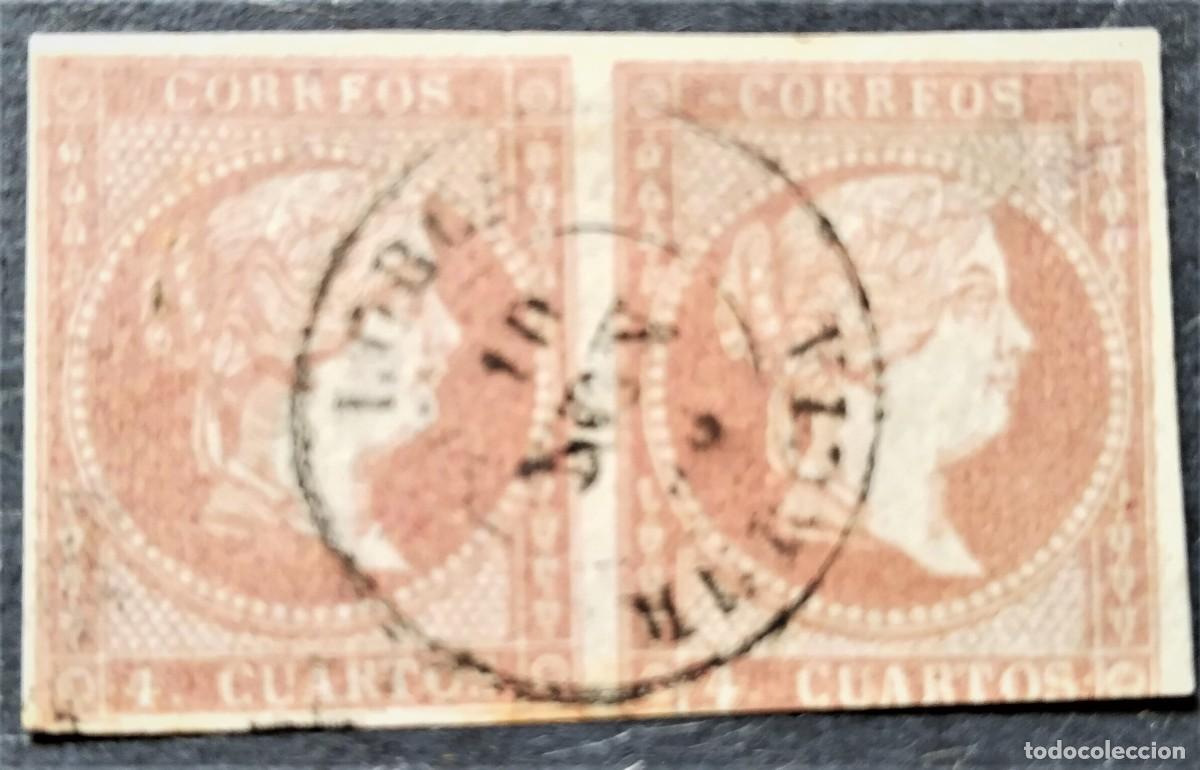 Sellos: ISABEL II LORCA MURCIA EDIFIL 48 - Foto 1