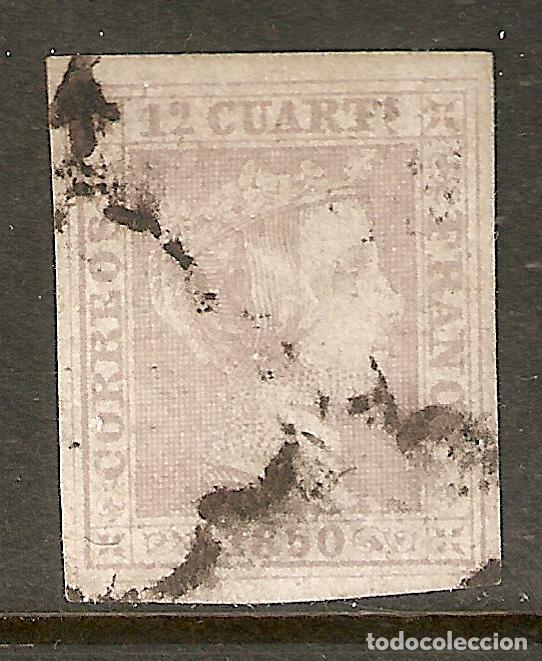 Sellos: ISABEL II 1850 EDIFIL2&ordm; USADO - Foto 1