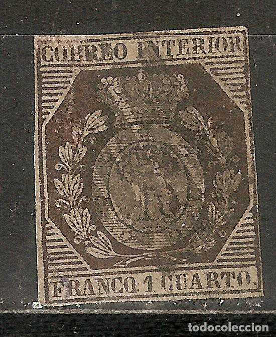 Sellos: ISABEL II 1853 EDIFIL 22 USADO - Foto 1