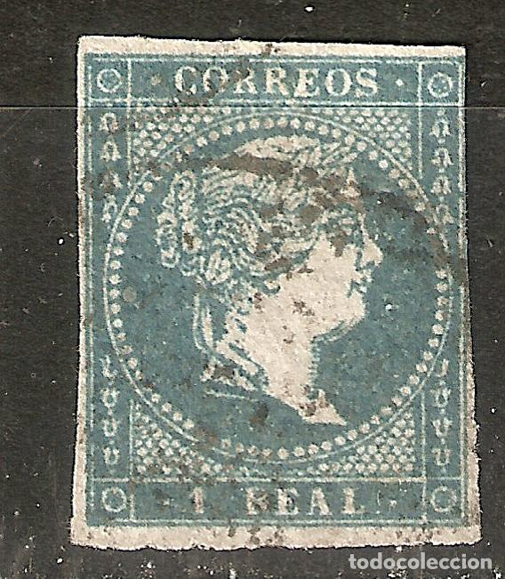 Sellos: ISABEL II 1855 EDIFIL 45&ordm; USADO - Foto 1