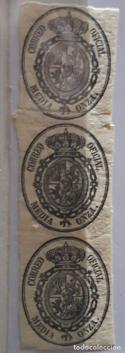 Sellos: ESPA&Ntilde;A, 1855. - Foto 1