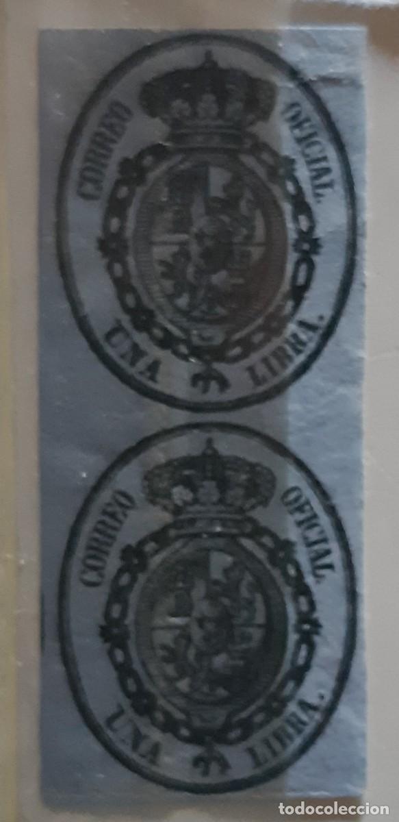 Sellos: ESPA&Ntilde;A, 1855. - Foto 1