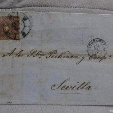 Sellos: CARTA DE 1869 CON SELLO DE 50 MILESIMAS DE 1868 EDIFIL Nº 98