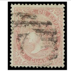 Sellos: ESPAÑA- 1867- EDIFIL 90 - SUPER LUJO - CON CERTIFICADO COMEX - VALOR CATALOGO 650€