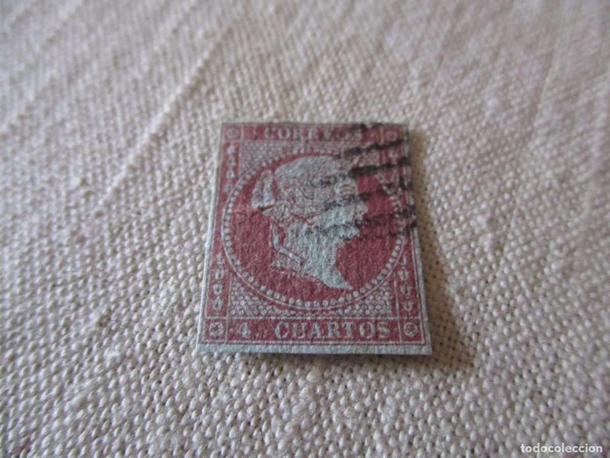 Sellos: ESPA&Ntilde;A - 40 ISABEL II 1855 RARO - Foto 1