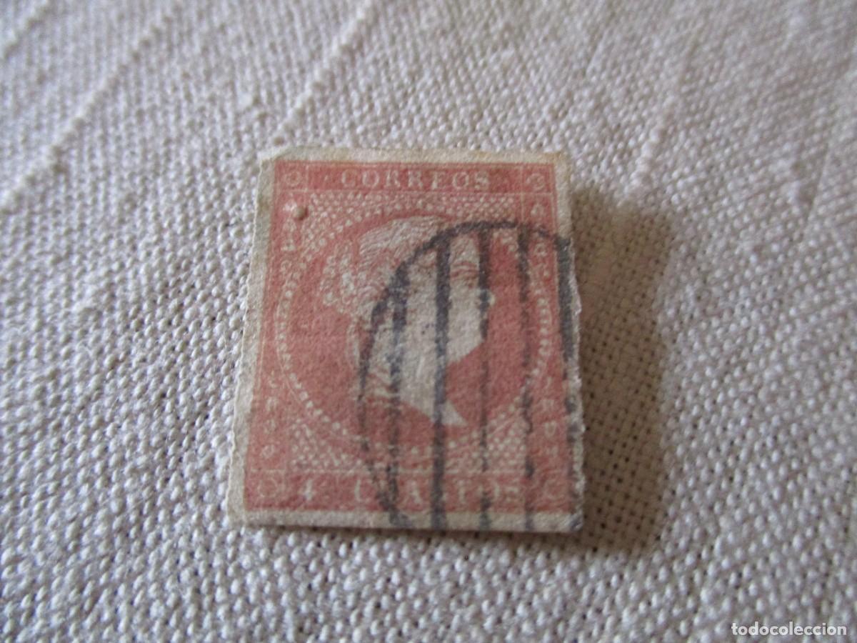 Sellos: ESPA&Ntilde;A - 48 ISABEL II 1856 RARO - Foto 1