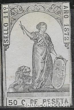 Sellos: SELLO FISCAL, 1872 - Foto 1