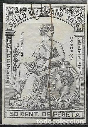 Sellos: SELLO FISCAL, 1876 - Foto 1