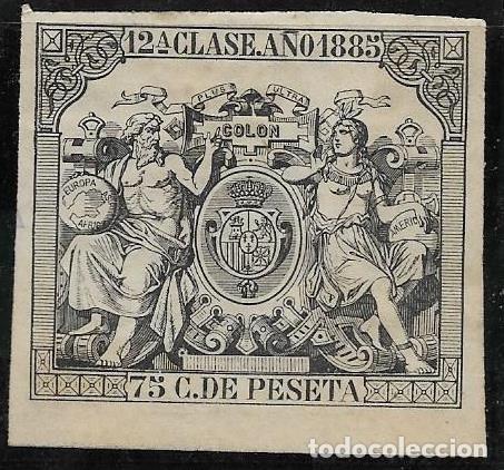 Sellos: SELLO FISCAL, 1885 - Foto 1