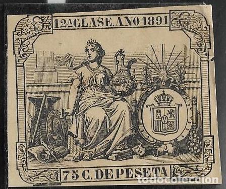 Sellos: SELLO FISCAL, 1891 - Foto 1