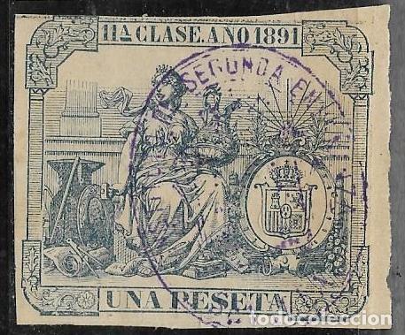 Sellos: SELLO FISCAL, 1891 - Foto 1