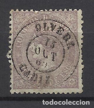 Sellos: isabel II fechador OLVERA CADIZ - Foto 1