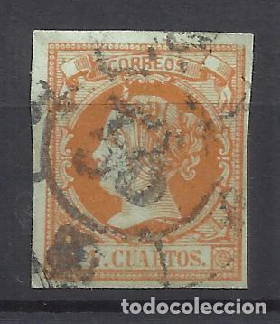 Sellos: isabel II RUEDA CARRETA 33 LOGRO&Ntilde;O - Foto 1