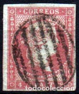 Sellos: Edifil 48 Parrilla negra. - Foto 1