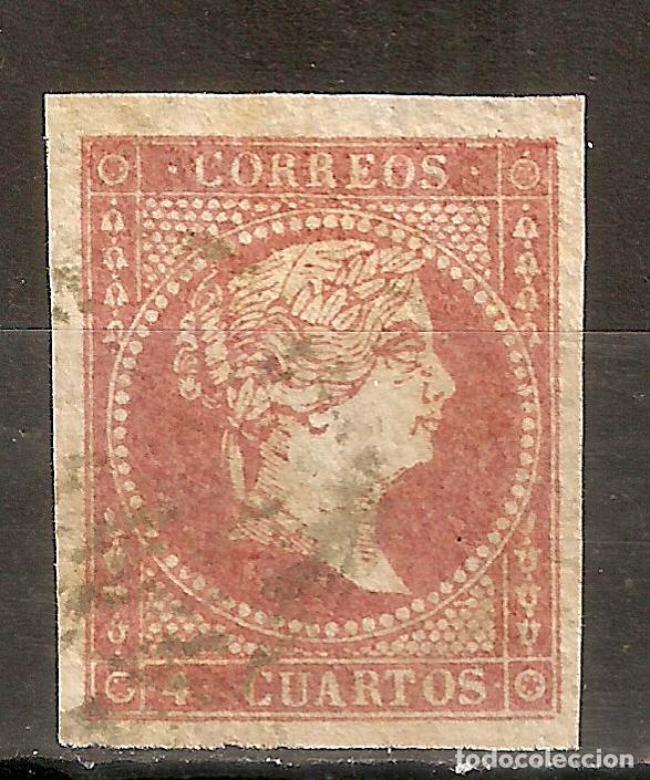 Sellos: ISABEL II EDIFIL 44&ordm; USADO - Foto 1