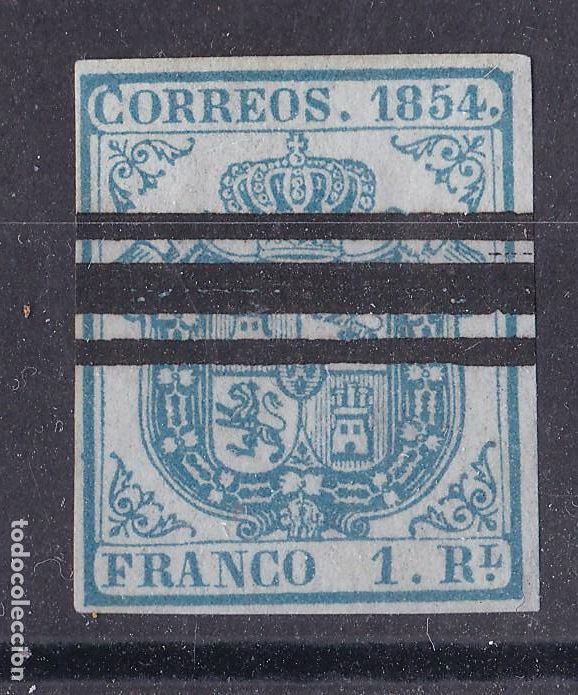 Sellos: BB2-Cl&aacute;sicos Edifil 34A. BARRADO. - Foto 1