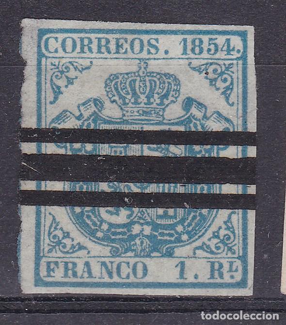 Sellos: AA2-Cl&aacute;sicos Edifil 34A Barrado - Foto 1