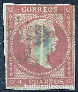 Sellos: Edifil 48 parrilla negra - Foto 1