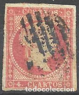 Sellos: Edifil 48 parrilla negra - Foto 1