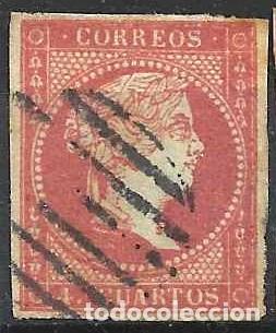Sellos: Edifil 48 parrilla negra - Foto 1