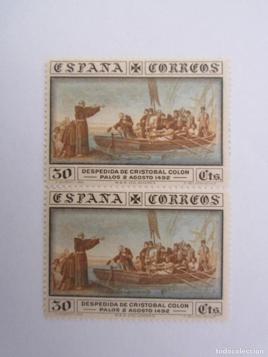 Sellos: BLOQUE DE 2 SELLOS NUEVOS CON GOMA EDIFIL 540 - Foto 1