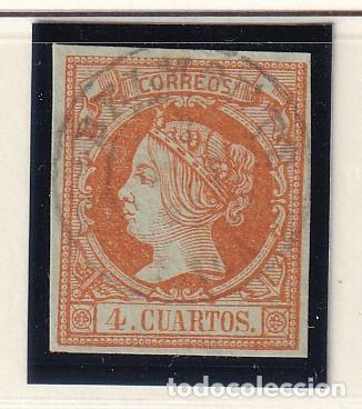 Sellos: EDIFIL 52. FECHADOR BELMONTE CUENCA - Foto 1