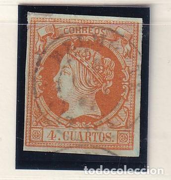 Sellos: EDIFIL 52. FECHADOR BELMONTE CUENCA - Foto 1