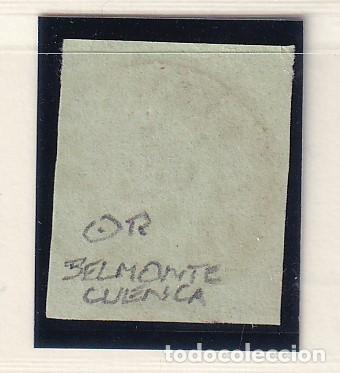 Sellos: EDIFIL 52. FECHADOR BELMONTE CUENCA - Foto 2