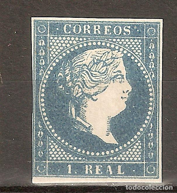 Sellos: 1855 ISABEL II EDIFIL 49* NUEVO - Foto 1