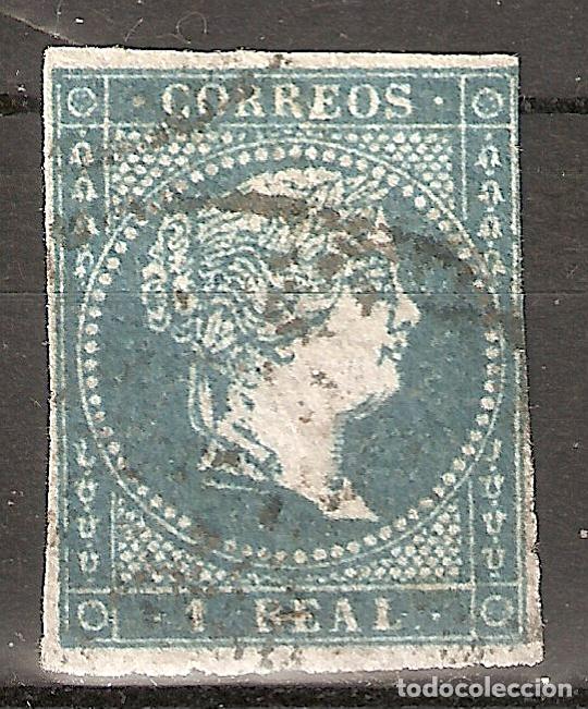 Sellos: 1855 ISABEL II EDIFIL 45&ordm; USADO - Foto 1