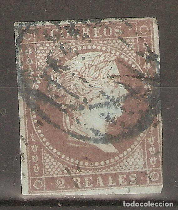 Sellos: 1855 ISABEL II EDIFIL 42&ordm; USADO - Foto 1