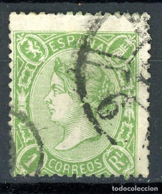 Sellos: 1865 1 REAL USADO - Foto 1