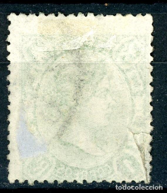 Sellos: 1865 1 REAL USADO - Foto 2