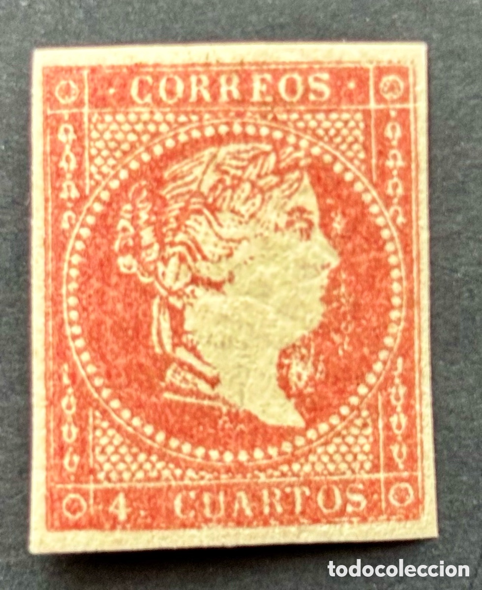 Sellos: 1855 - Espa&ntilde;a - Isabel II - Foto 1