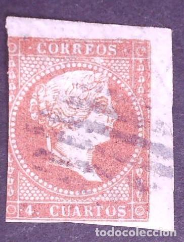 Sellos: Espa&ntilde;a A&ntilde;o 1855 Edifil 40 usado. - Foto 1
