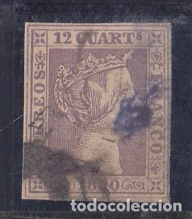 Sellos: ESPA&Ntilde;A. ISABEL II .- o 2 .- 1850.- - Foto 1