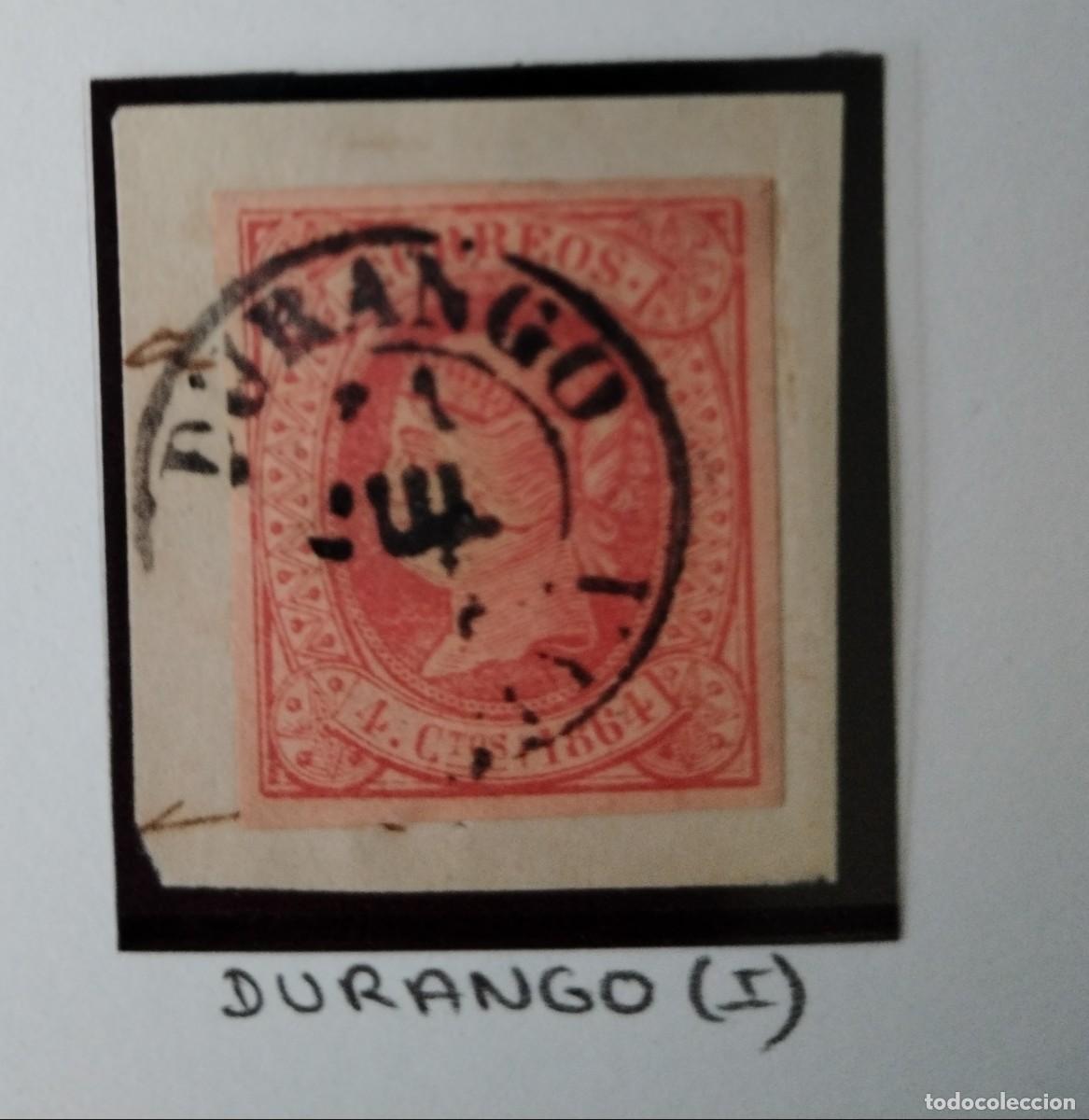 Sellos: Edifil 64. 1864 DURANGO (Vizcaya) - Foto 1