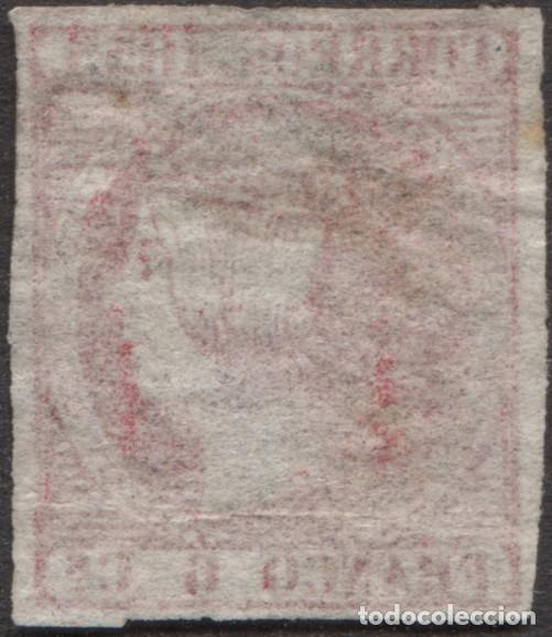 Sellos: 1853 Edifil 17 - 6 cuartos Isabel II - Foto 2
